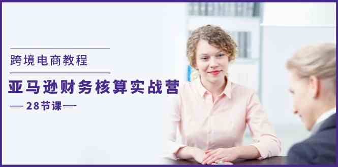 跨境电商教程：亚马逊财务核算实战营（28节课）-网创资源总站