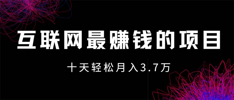 （12396期）互联网最赚钱的项目没有之一，轻松月入7万+，团队最新项目-网创资源总站