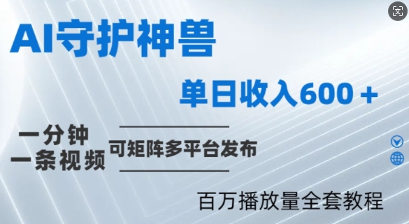 制作各省守护神，100多W播放量的视频只需要1分钟就能完成【揭秘】-网创资源总站