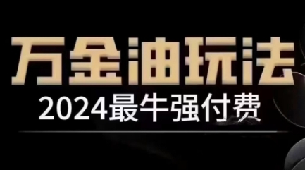 2024最牛强付费，万金油强付费玩法，干货满满，全程实操起飞-网创资源总站