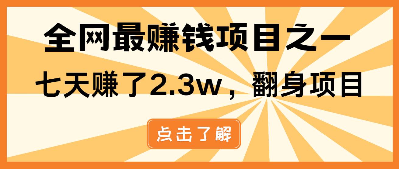 （13674期）小白必学项目，纯手机简单操作收益非常高!年前翻身！-网创资源总站