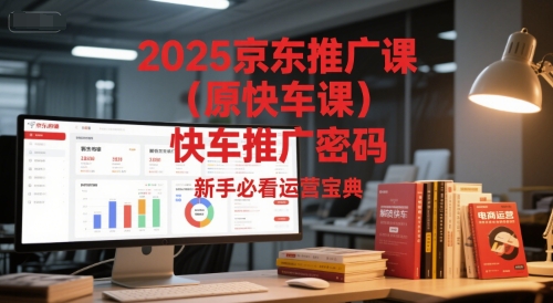 2025京东推广课(原快车课)解锁京东快车推广密码，新手必看运营宝典-网创资源总站