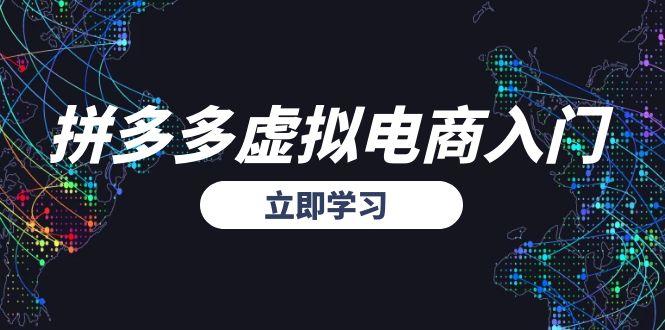 拼多多虚拟电商入门，精准选品方法论，无货源模式起盘技巧-网创资源总站