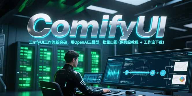 ComfyUI工作流新突破，用OpenAI三模型，批量出图(保姆级教程+工作流下载-网创资源总站