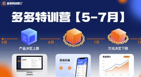 多多特训营【5-7月】产品决定上限，方法决定下限，各种玩法技巧落地实操-网创资源总站