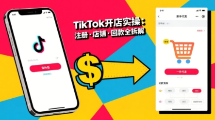 TikTok从开店到投流的进阶课，从基础实操到高阶技巧一网打尽-网创资源总站